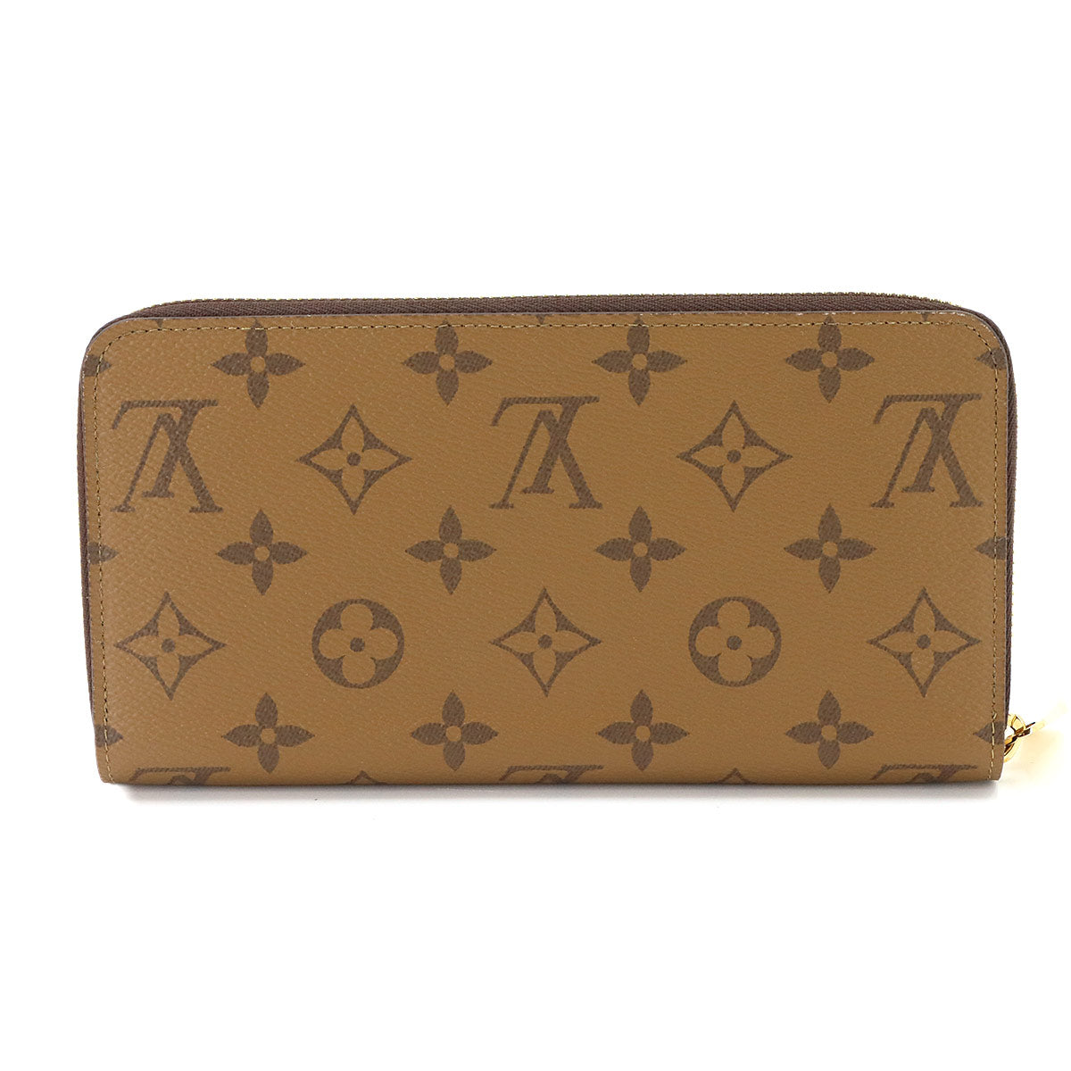 Monogram Reverse Zippy Wallet Brown M82444 Purse