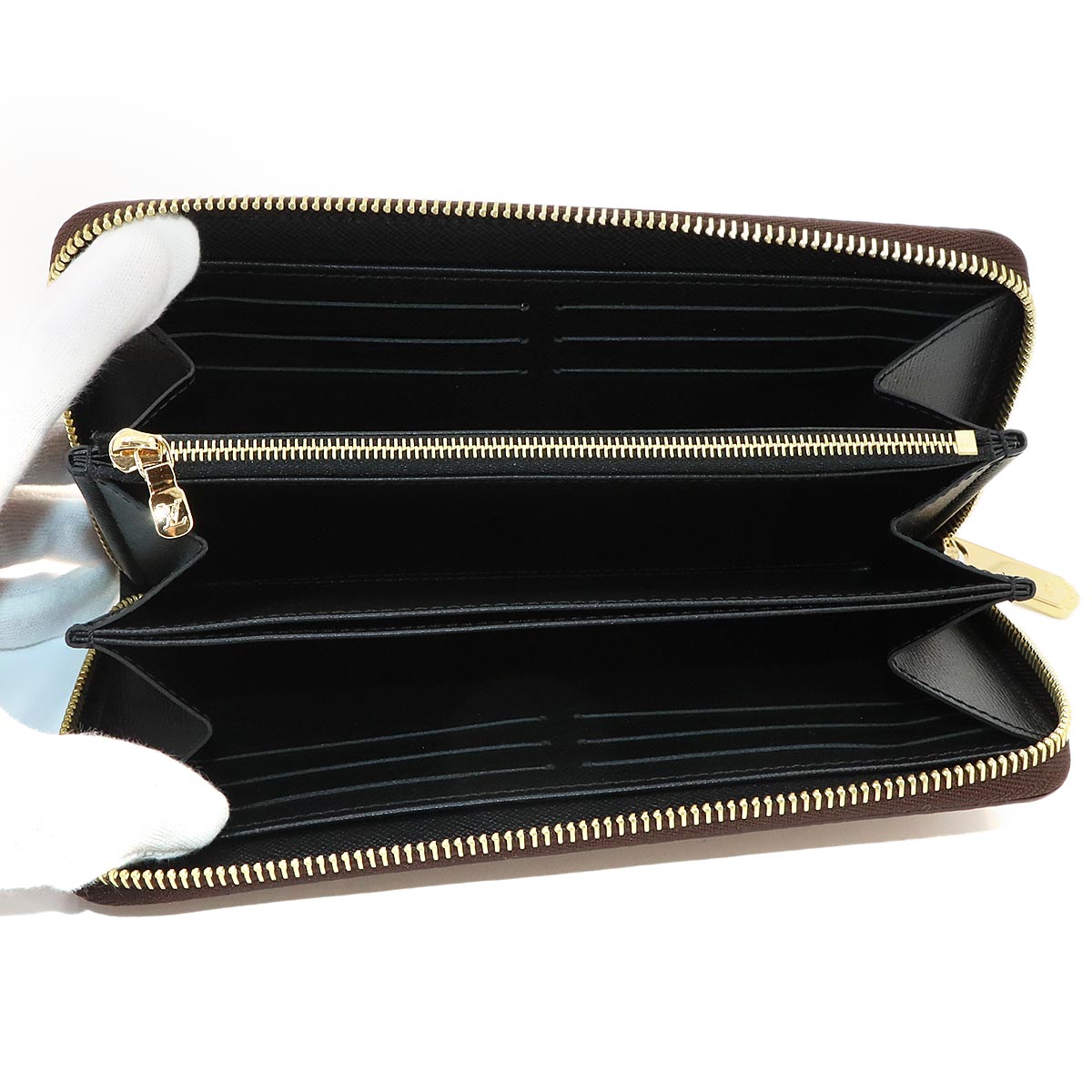 Monogram Reverse Zippy Wallet Brown M82444 Purse