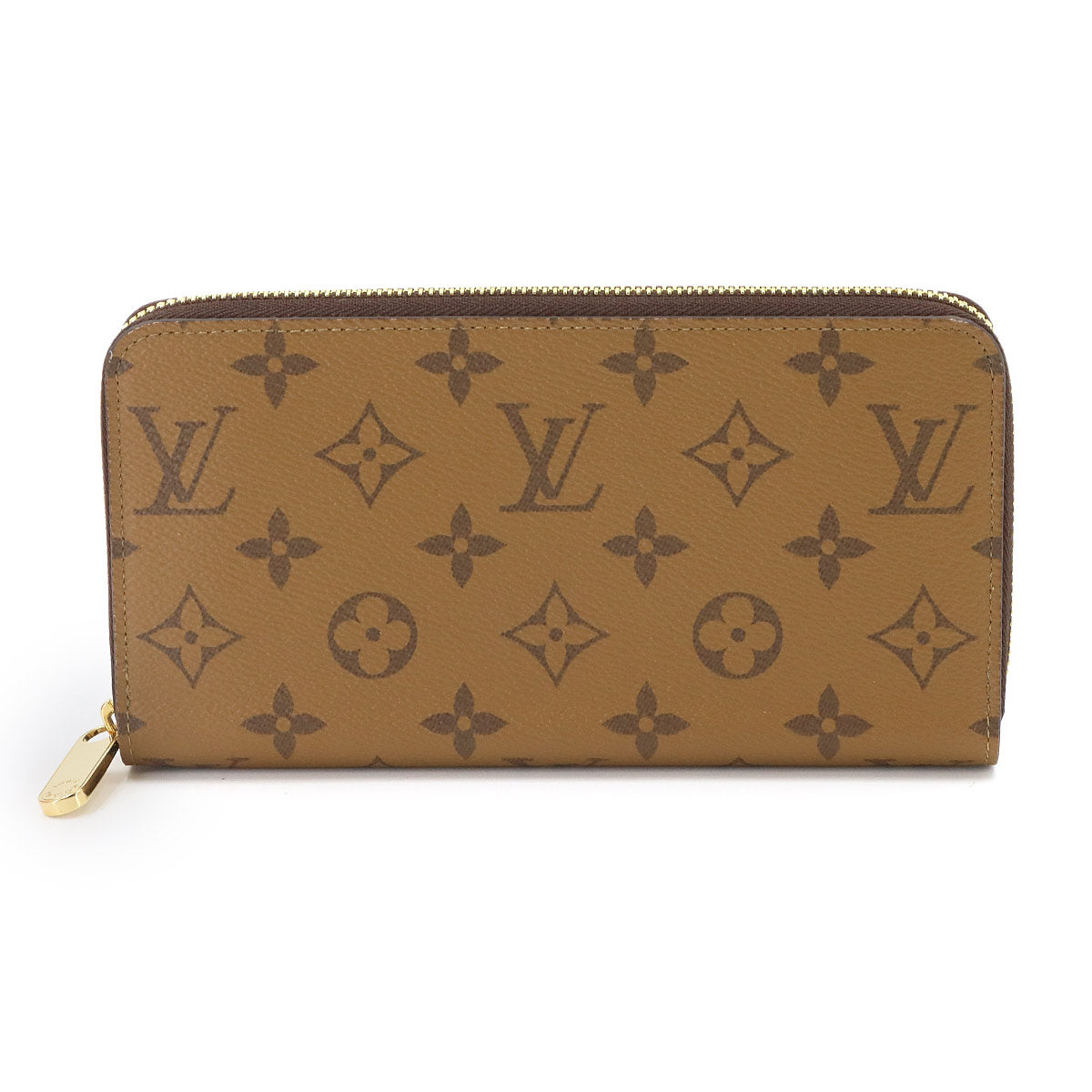 Monogram Reverse Zippy Wallet Brown M82444 Purse