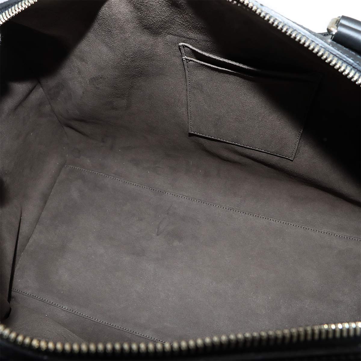 Guccissima Boston Shoulder Bag Leather Black 406380