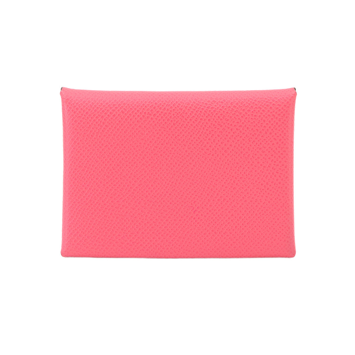 Calvi Duo Card Case Veau Epsom Rose Azalee Purse