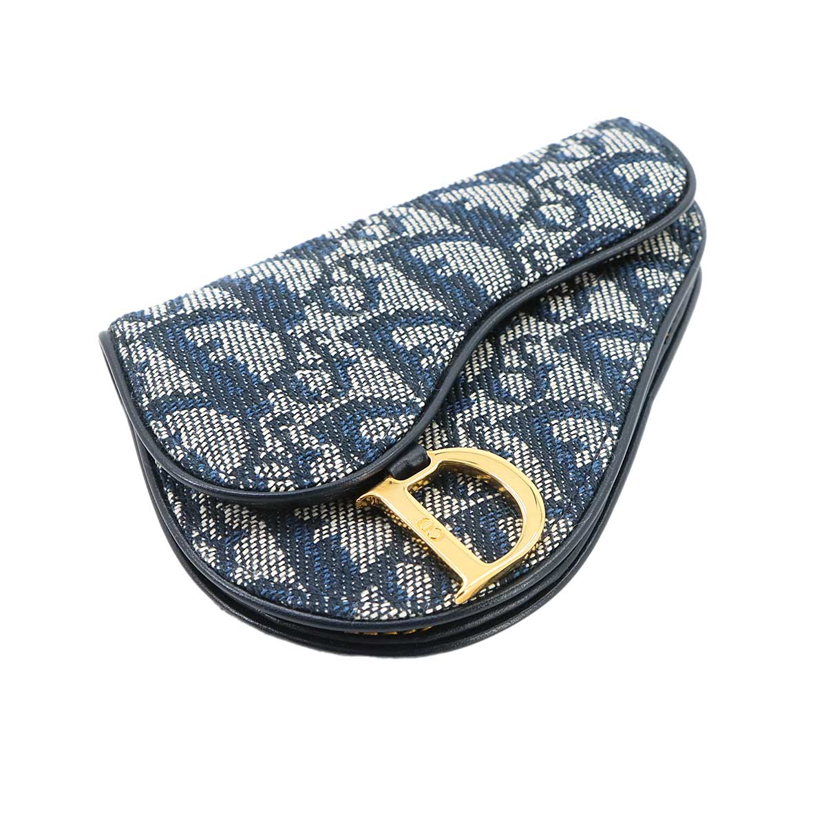 Trotter Saddle Coin Purse Canvas Blue