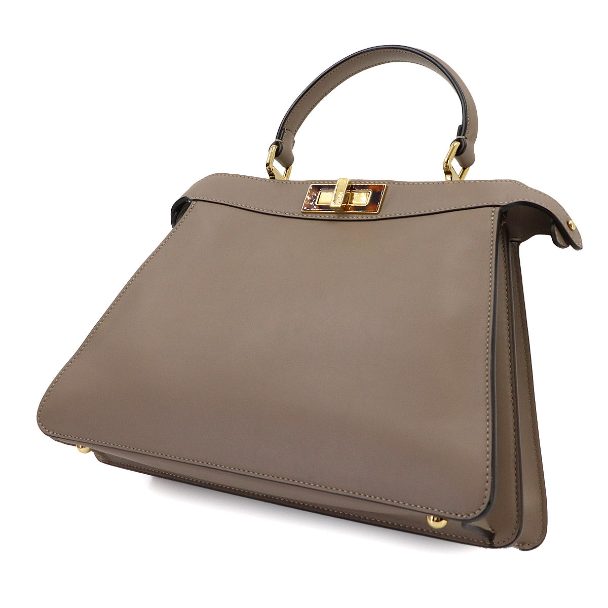 Peekaboo Iseeu Medium Hand Shoulder Bag Leather Beige 8BN321
