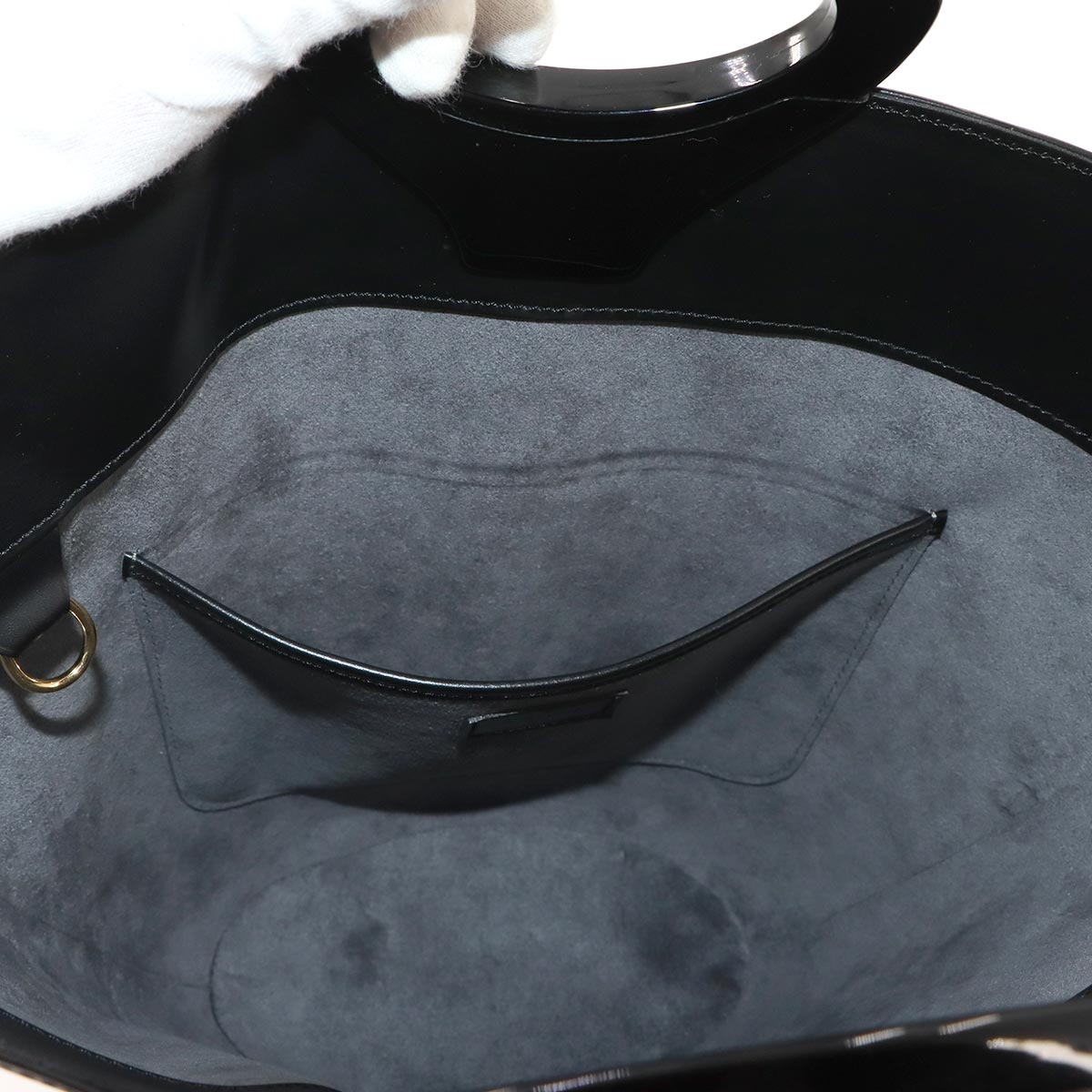 Epi Noctumble Hand Bag Leather Noir M54522 Purse