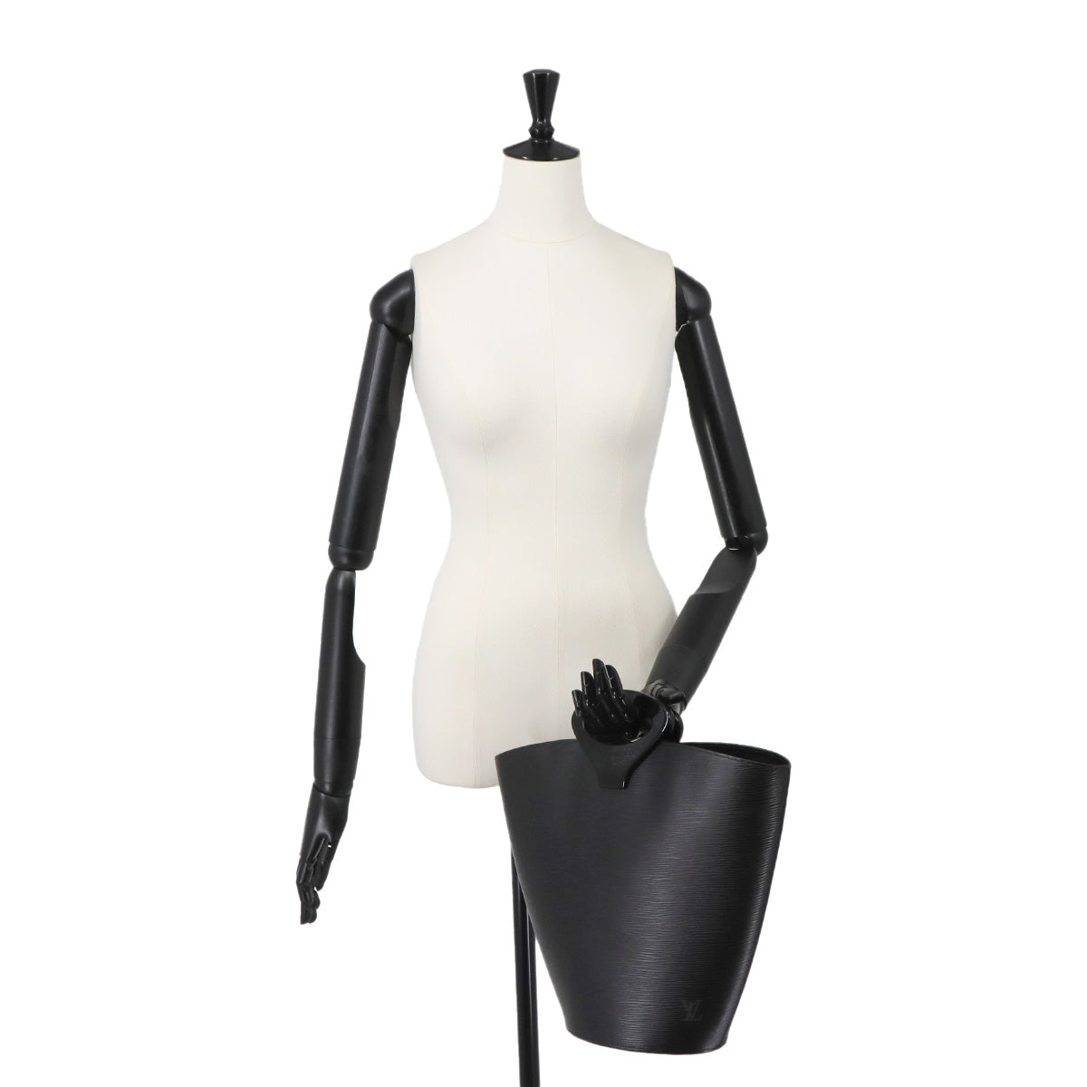 Epi Noctumble Hand Bag Leather Noir M54522 Purse