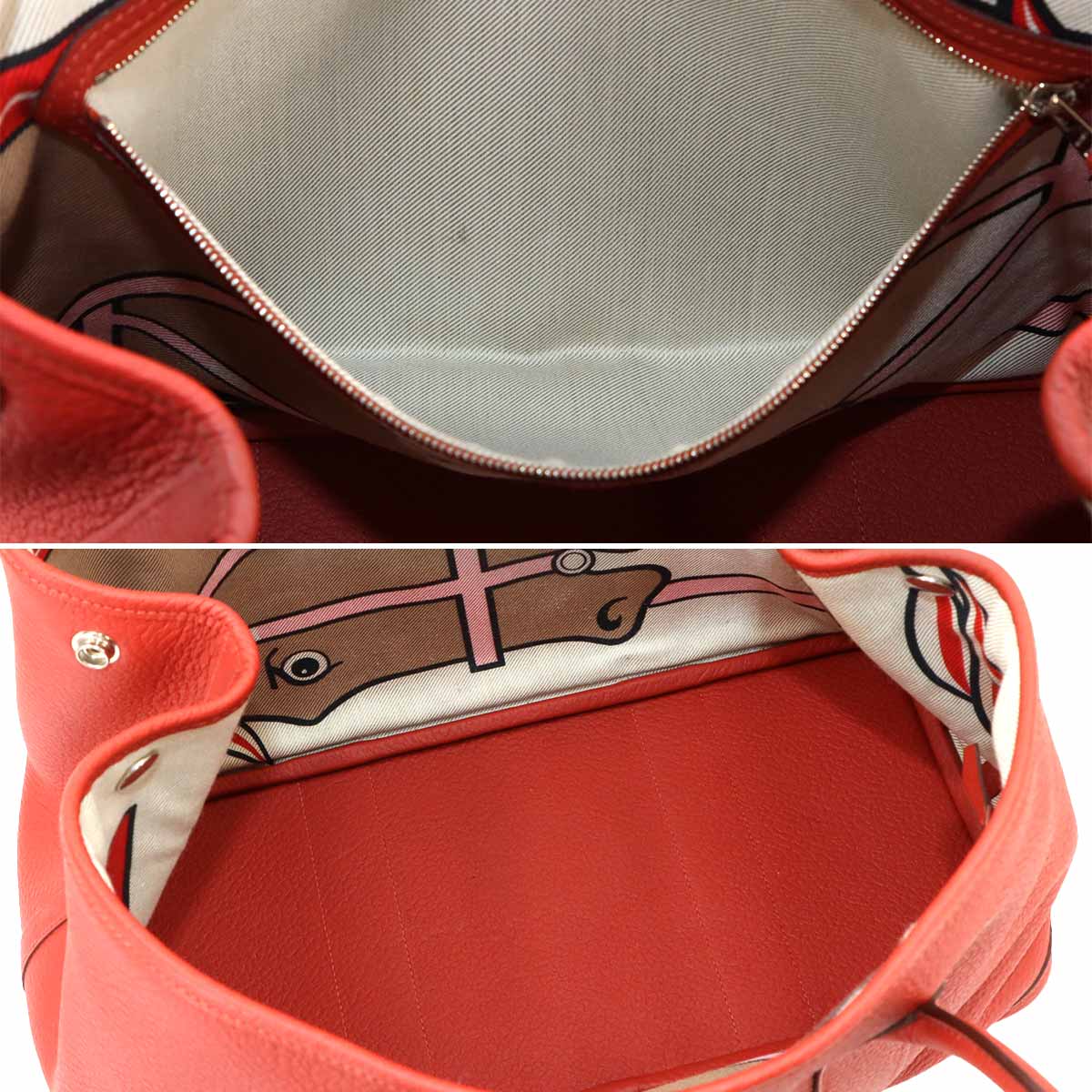 Garden Party PM Steeple Tote Bag Country Rouge Duchesse QUADRIGE