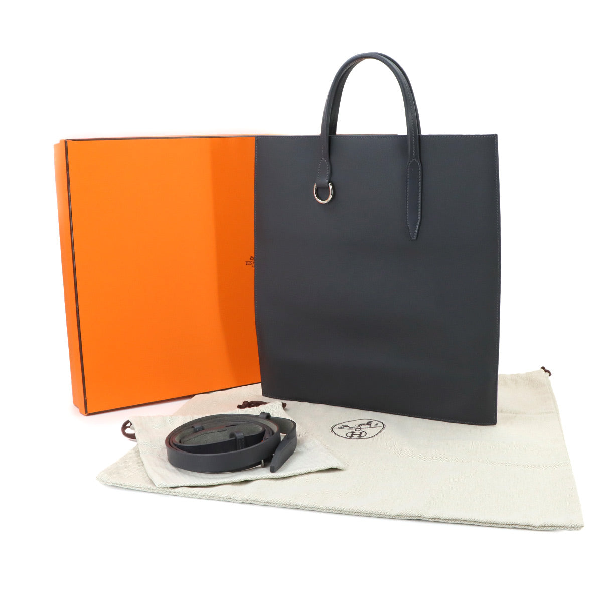 Harnacher 2way Tote Shoulder Bag Ever color Ardoise 90347034