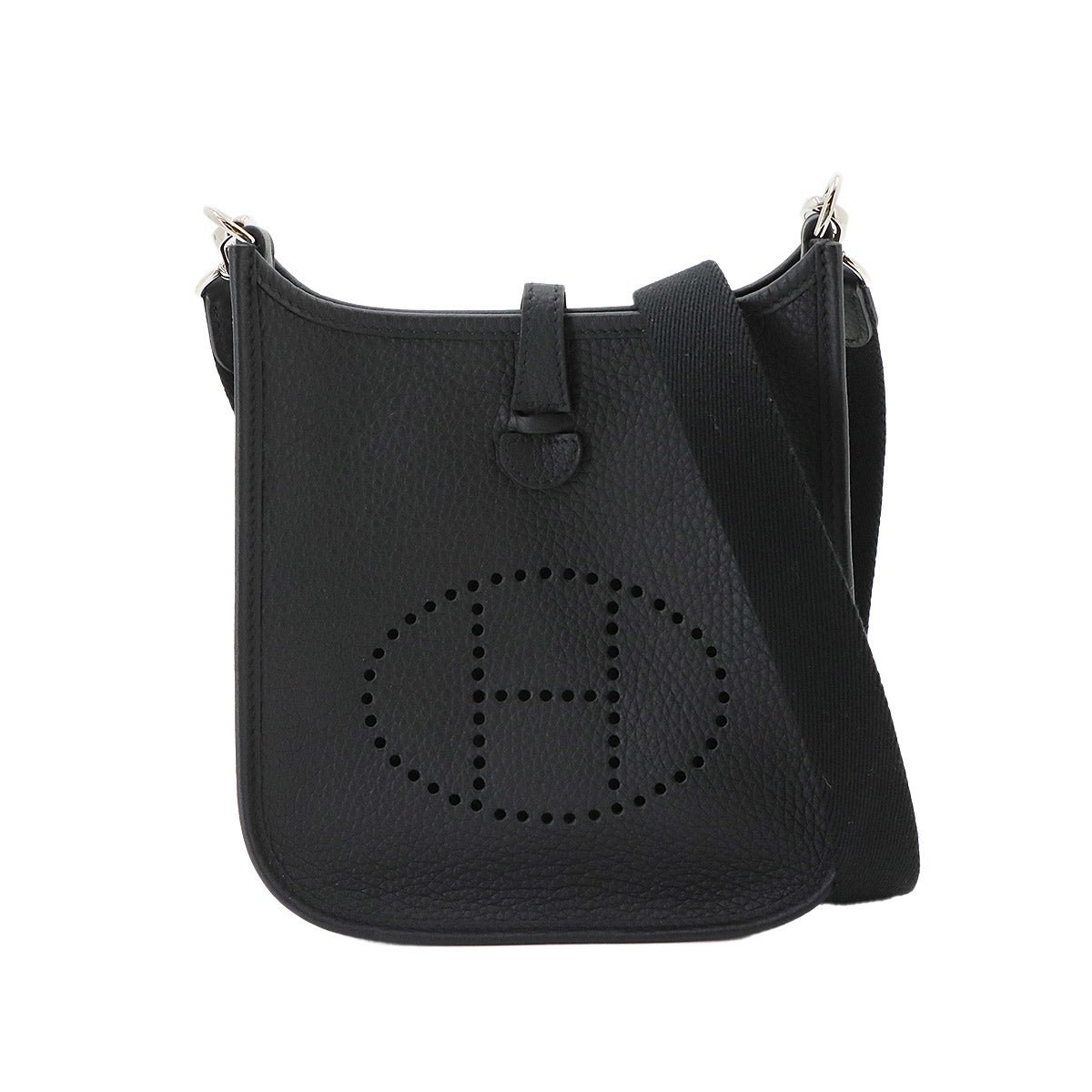 Evelyne Amazone TPM Shoulder Bag Taurillon Clemence Black