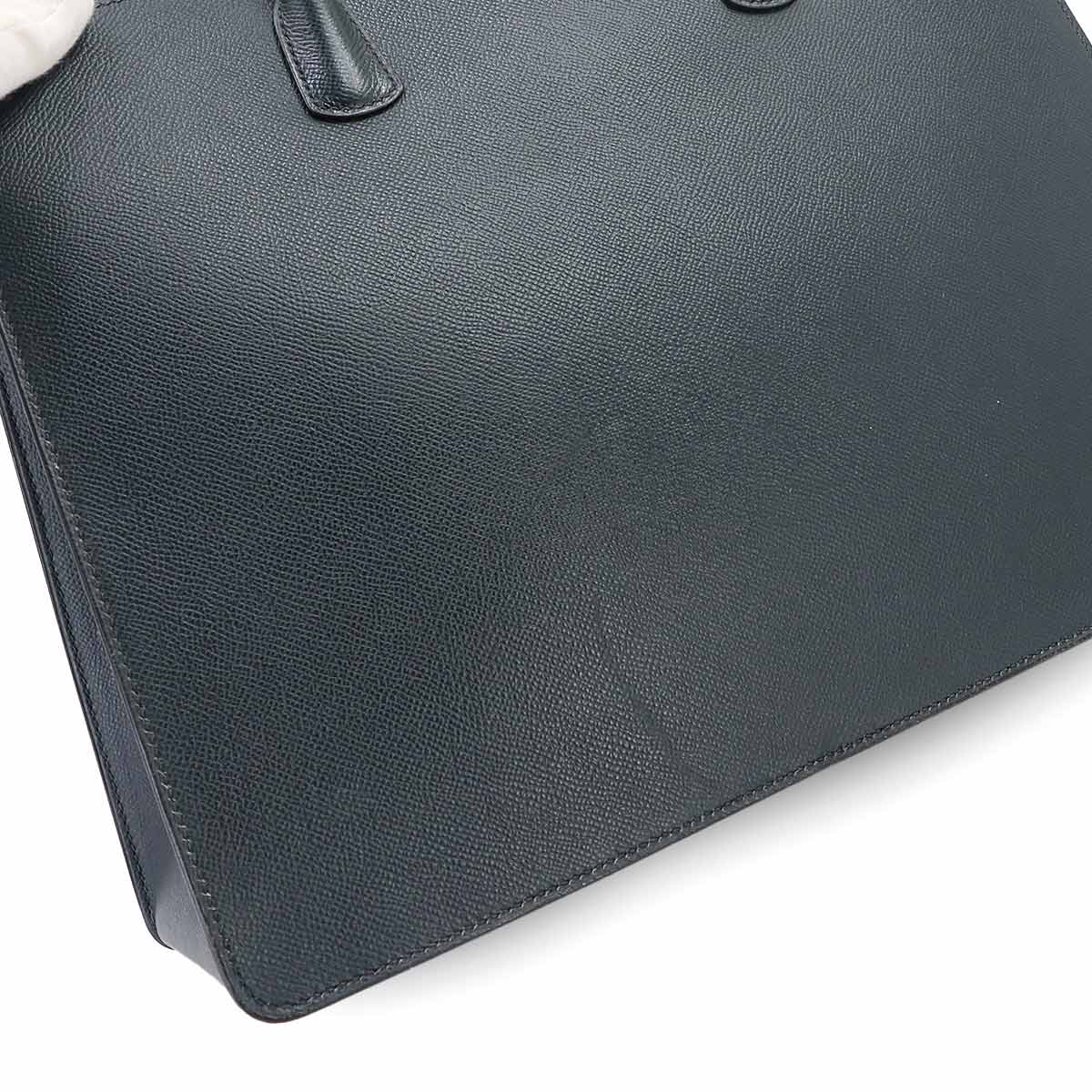 White Bus GM Tote Bag Coushevel Epsom Navy Purse