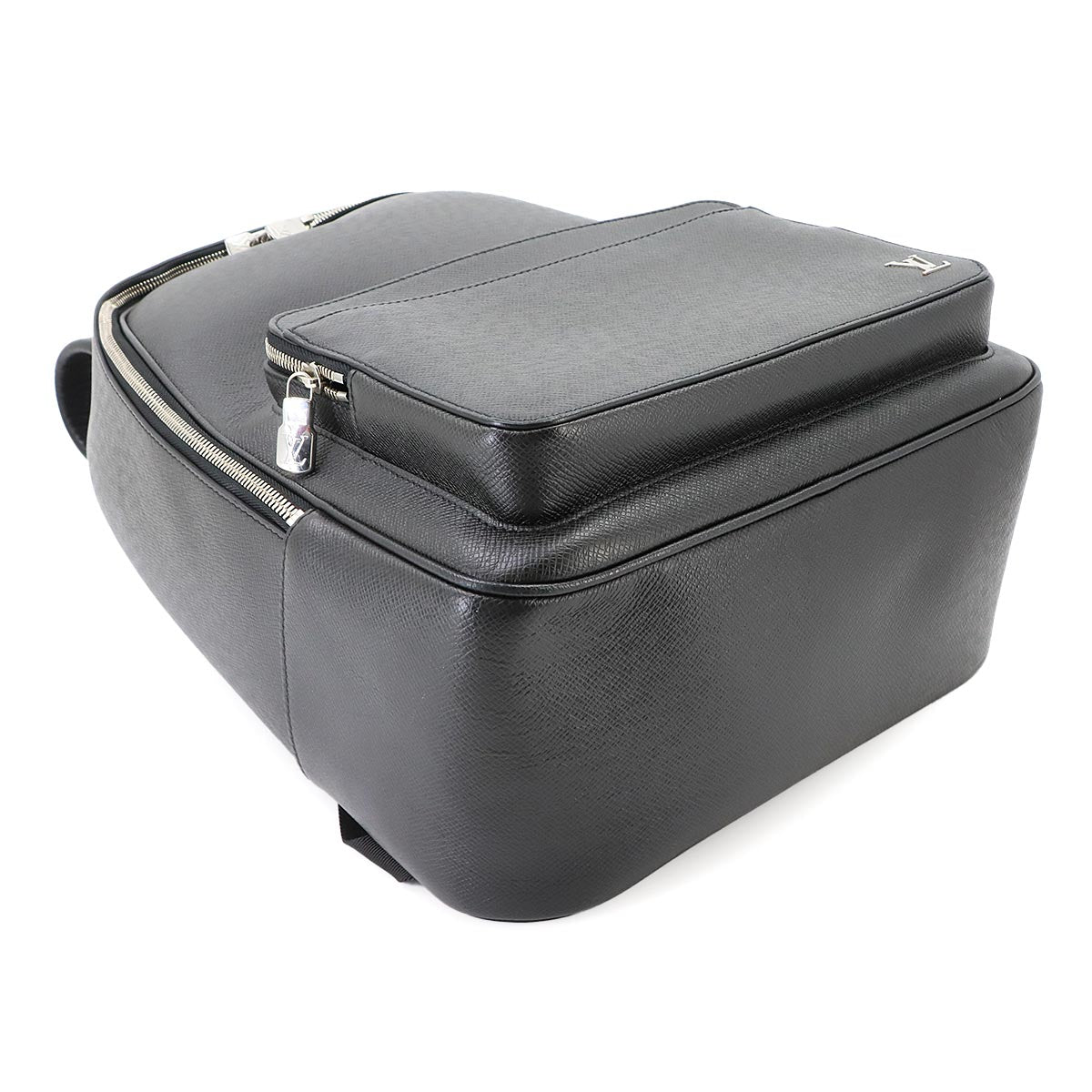 Taiga Alex Backpack Leather Noir M30258 Black Purse