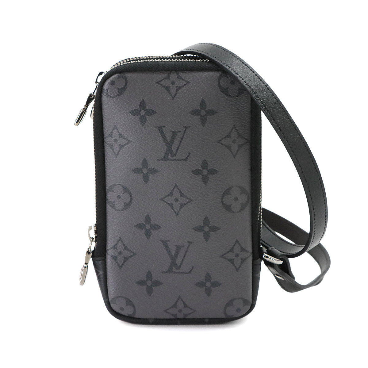 Monogram Eclipse Double Phone Pouch Shoulder Bag M69534