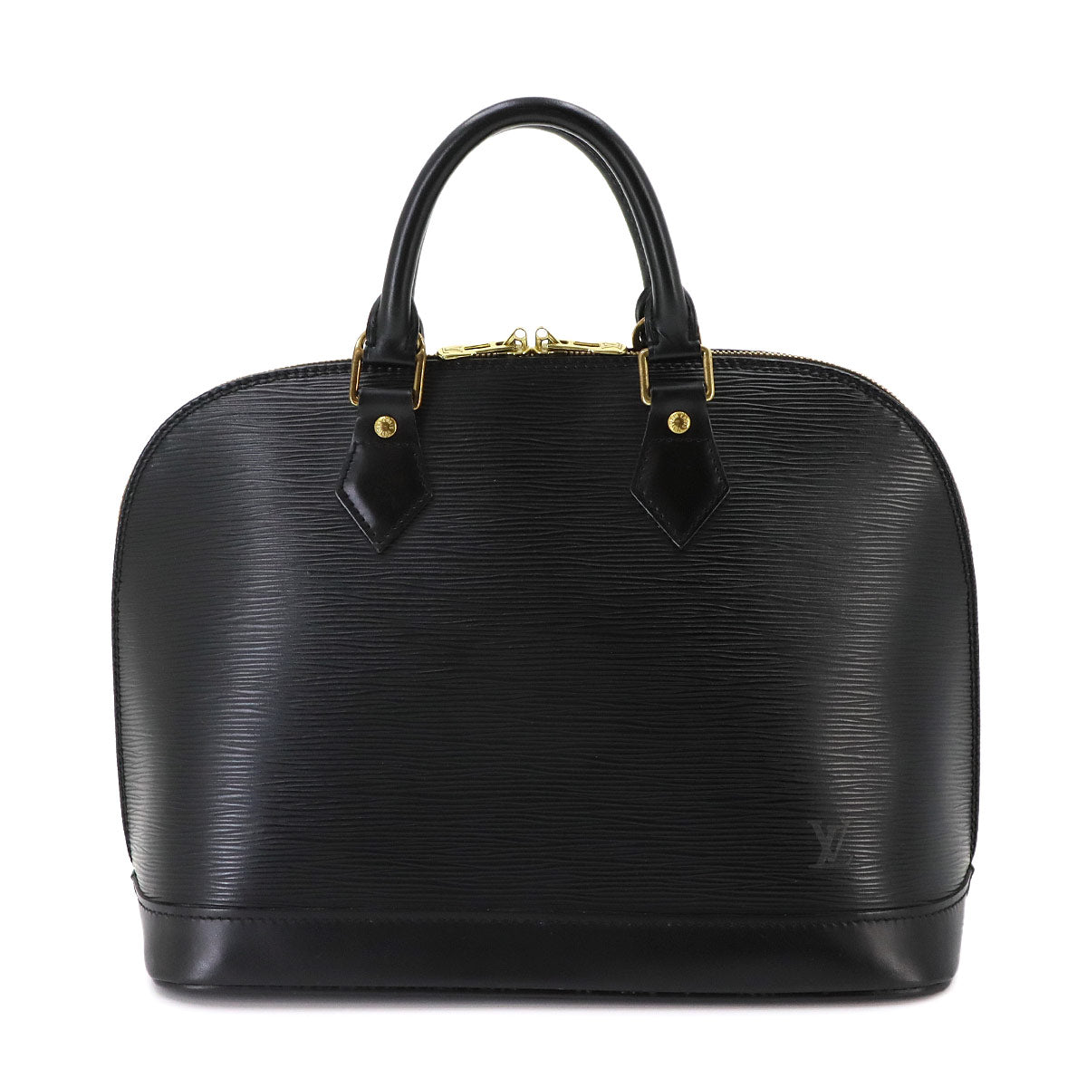 Epi Alma PM Hand Bag Leather Noir Black M52142 Purse