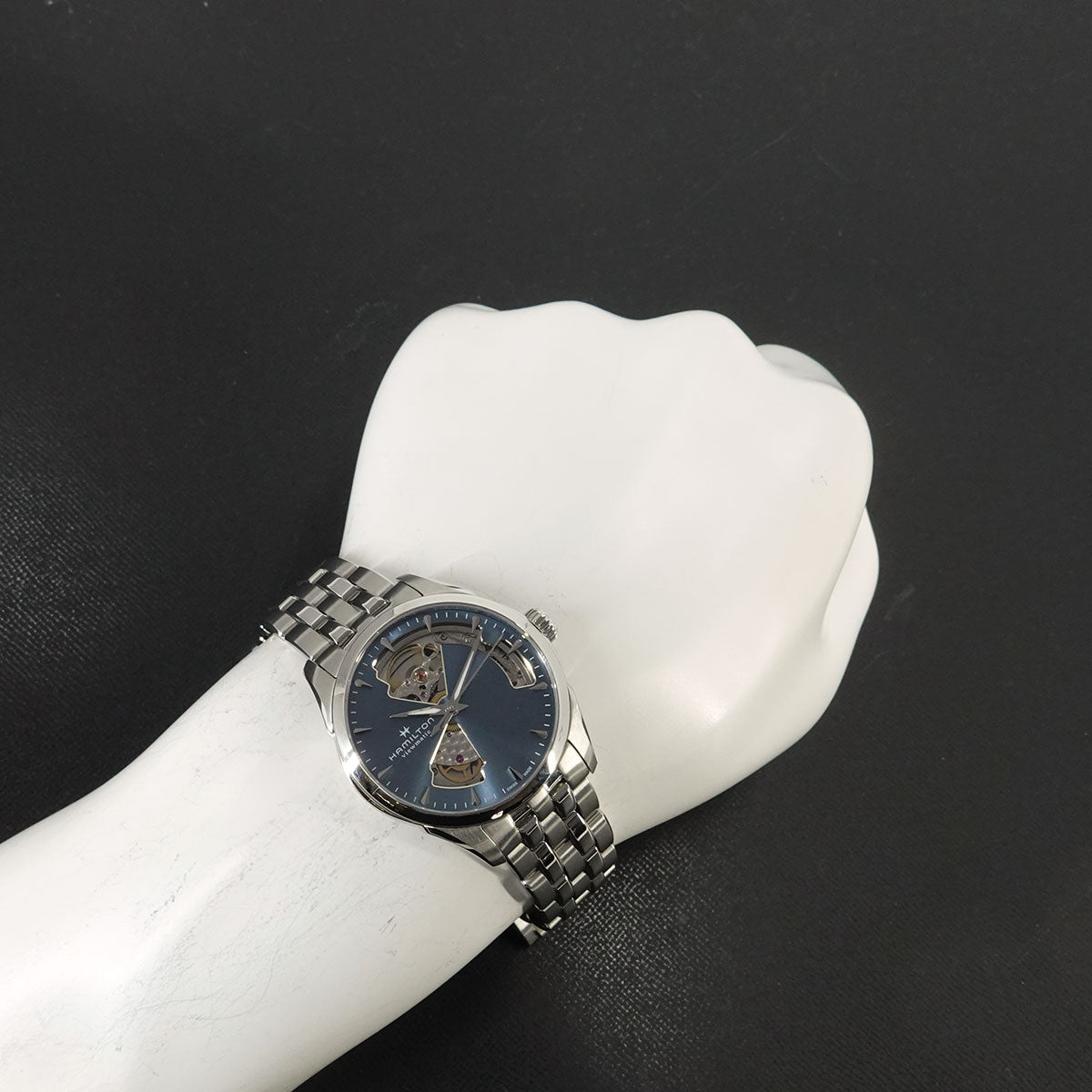 Jazzmaster Open heart H322150 Automatic Bluel Boys