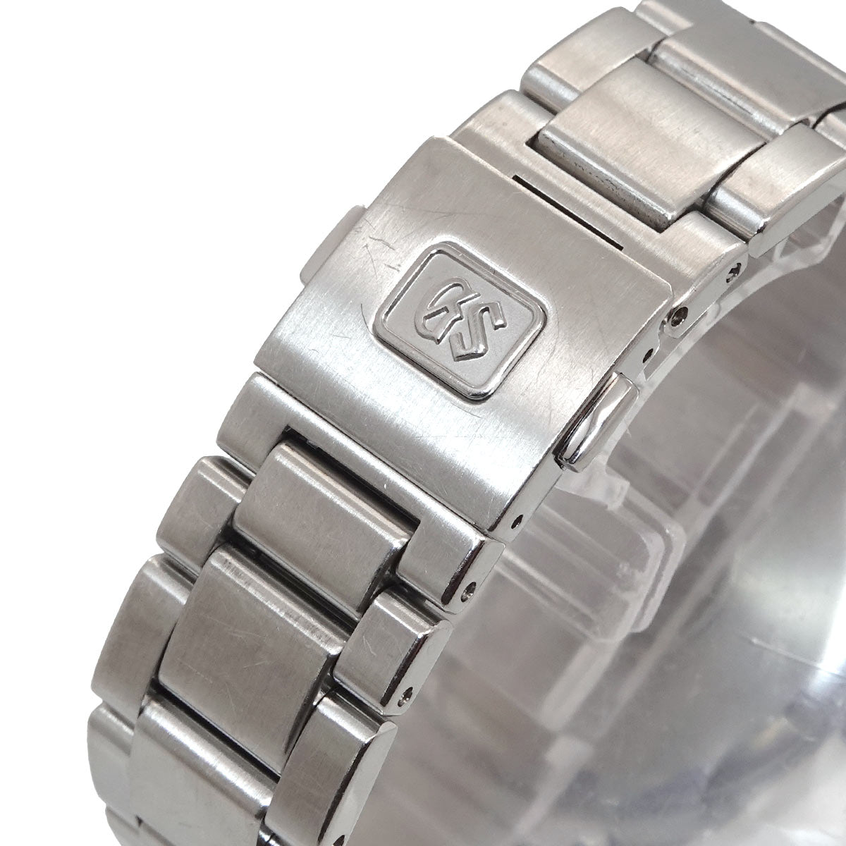 Grand Seiko SBGX061 9F62-0AB0 Date Quartz Black Dial Mens Watch
