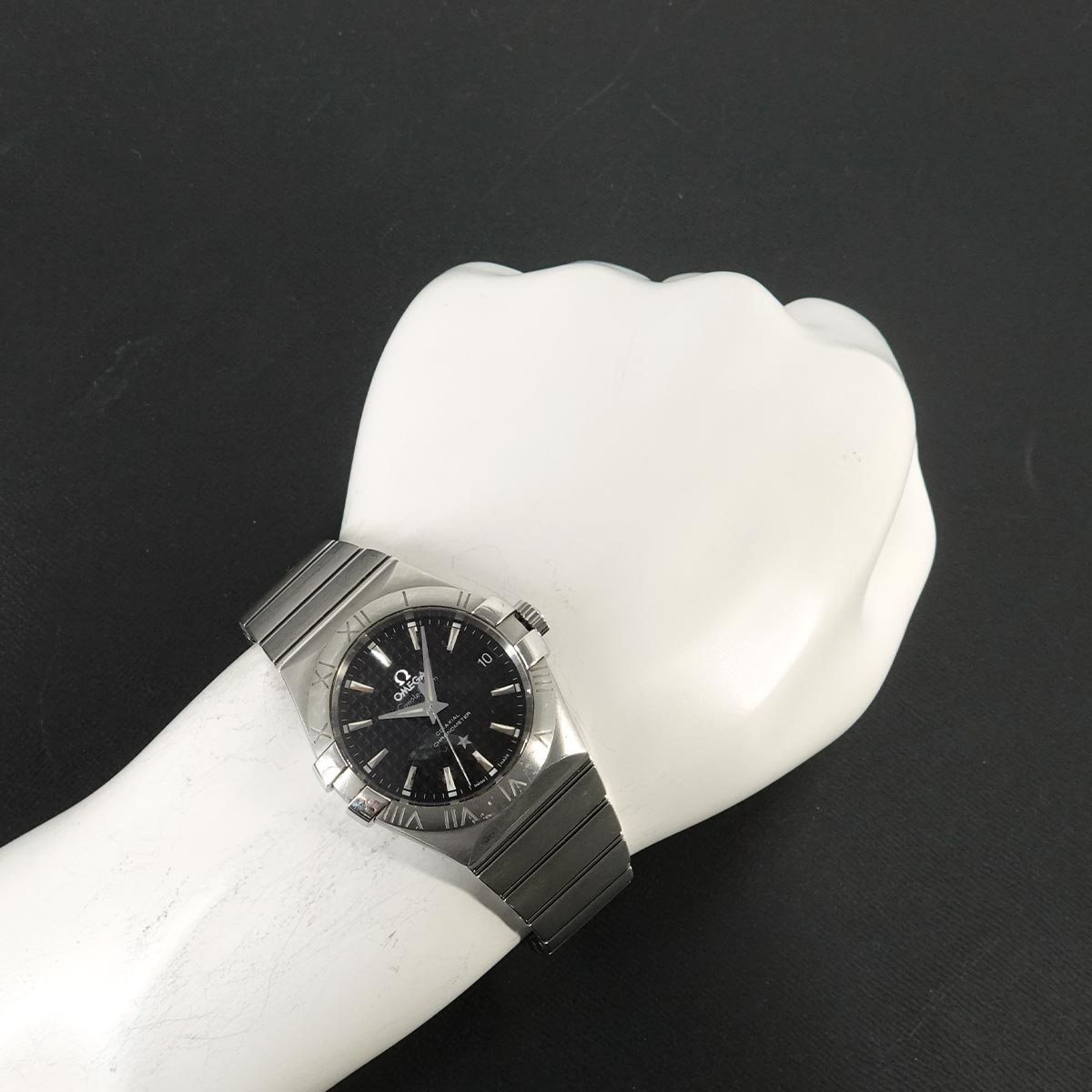 Constellation 123 10 35 20 01 002 Date Black Dial Mens Watch