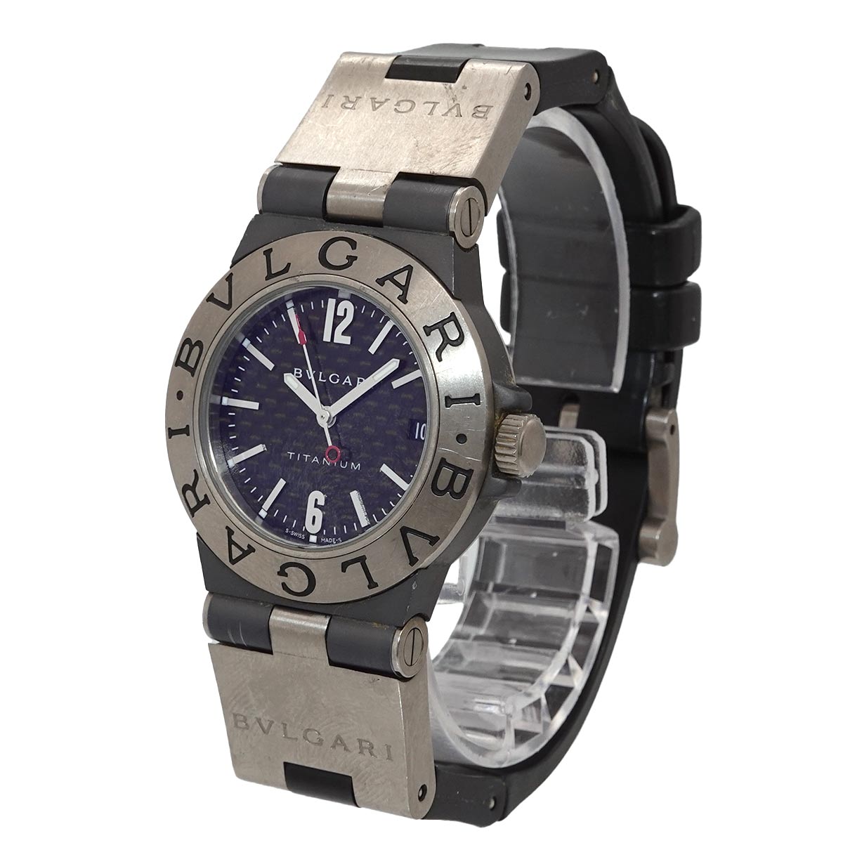 Diagono Titanium TI32TA Quarts Black Dial Boys Watch