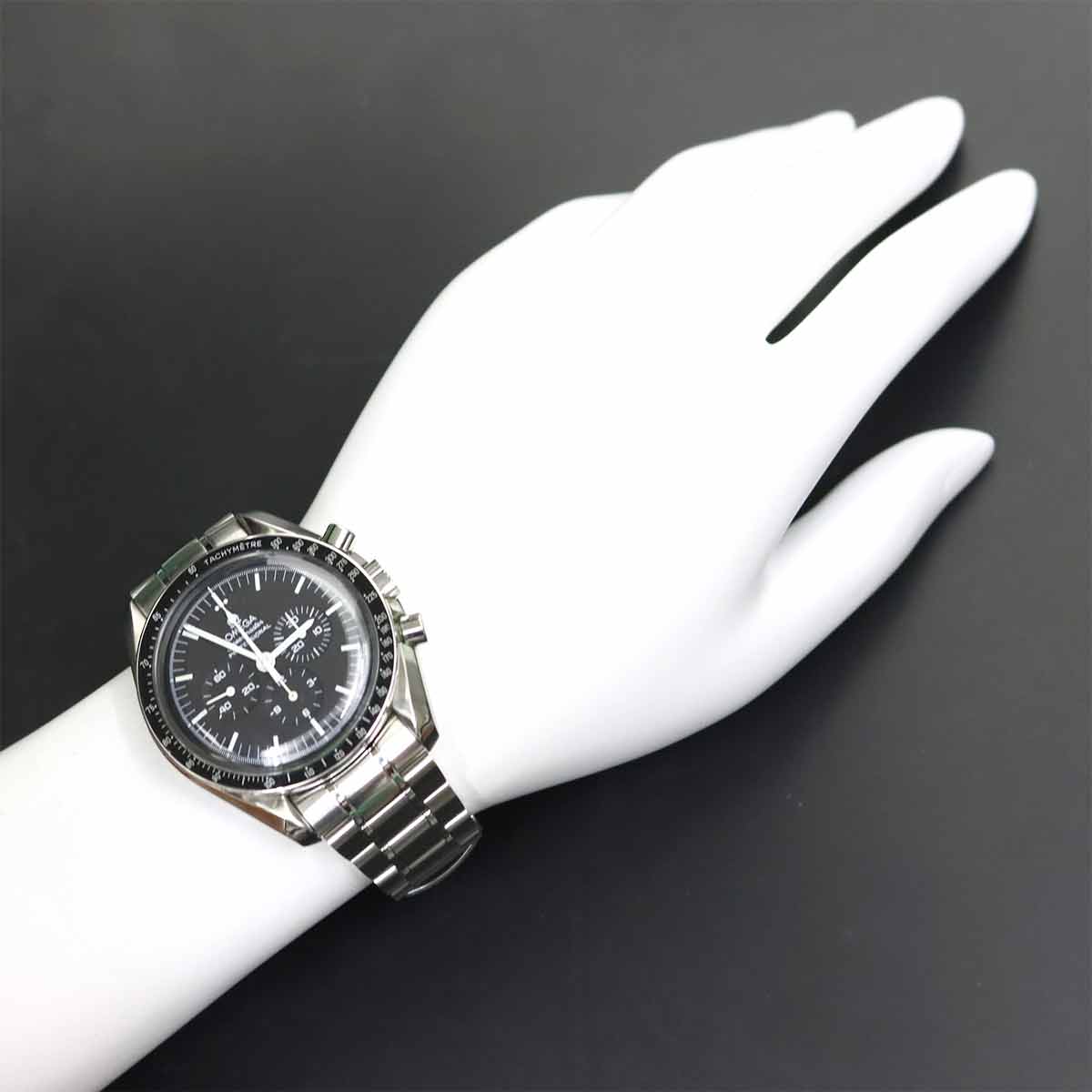 Speedmaster Professional Moon Watch 3570 50 Black Dial Mens