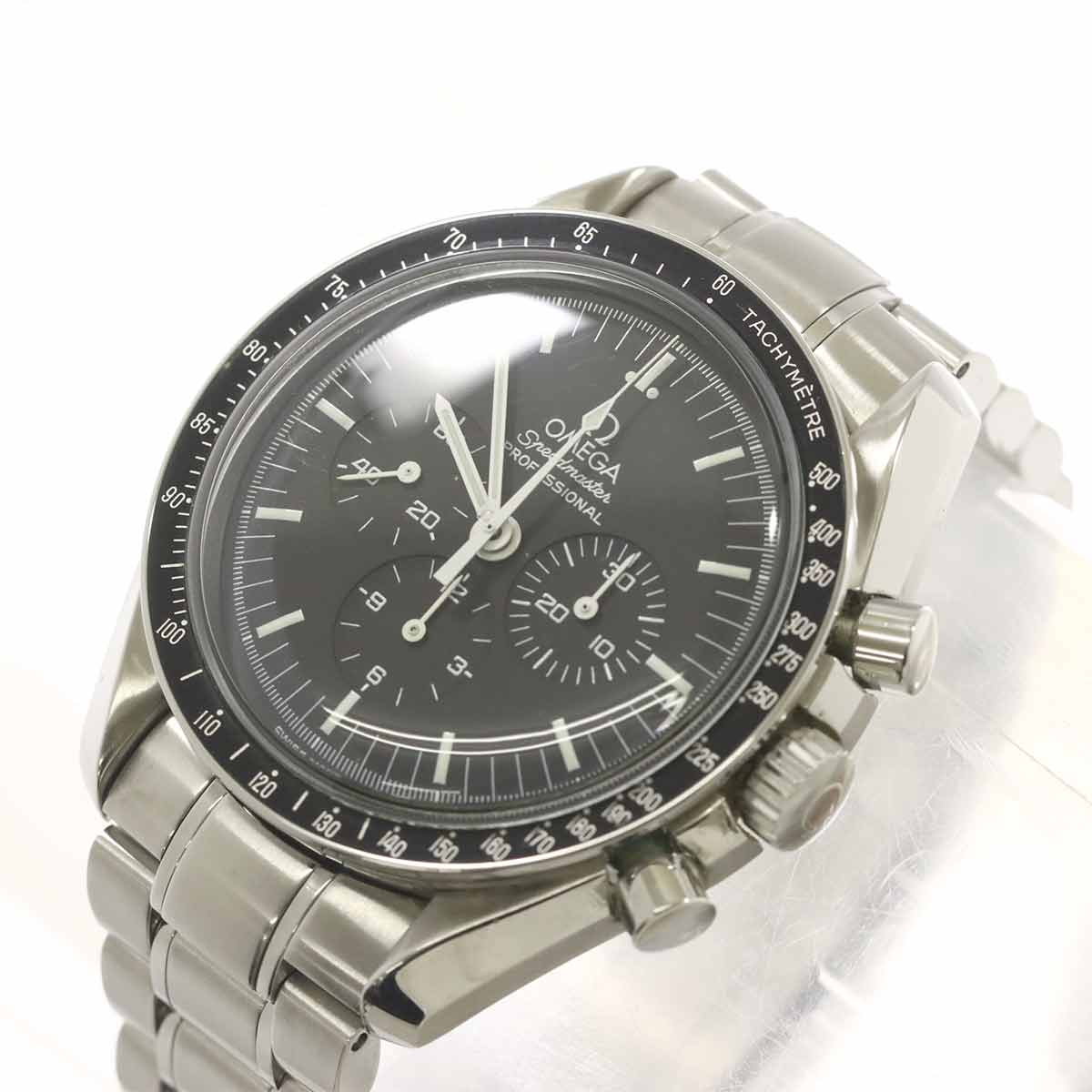 Speedmaster Professional Moon Watch 3570 50 Black Dial Mens