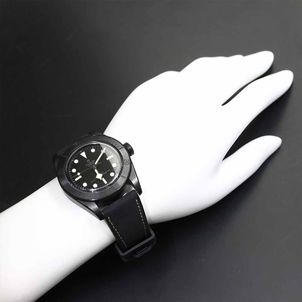 Black Bay Ceramic 79210CNU Automatic Black Dial Mens Watch