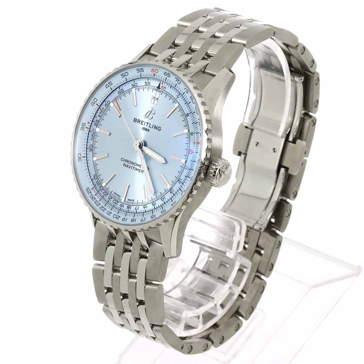 Navitimer 41 A17329 Automatic Ice blue Dial Mens