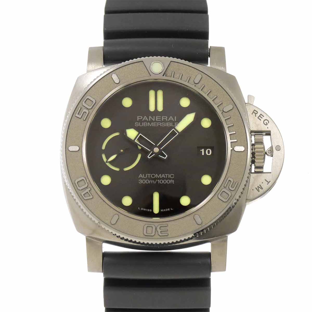 Submersible Mike Horn PAM00984 Automatic Date Black Dial Mens