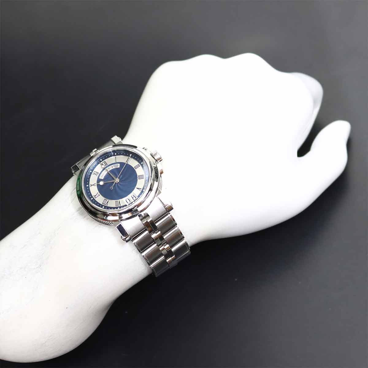 Marine2 Large Date 5817 Automatic Blue Dial Mens