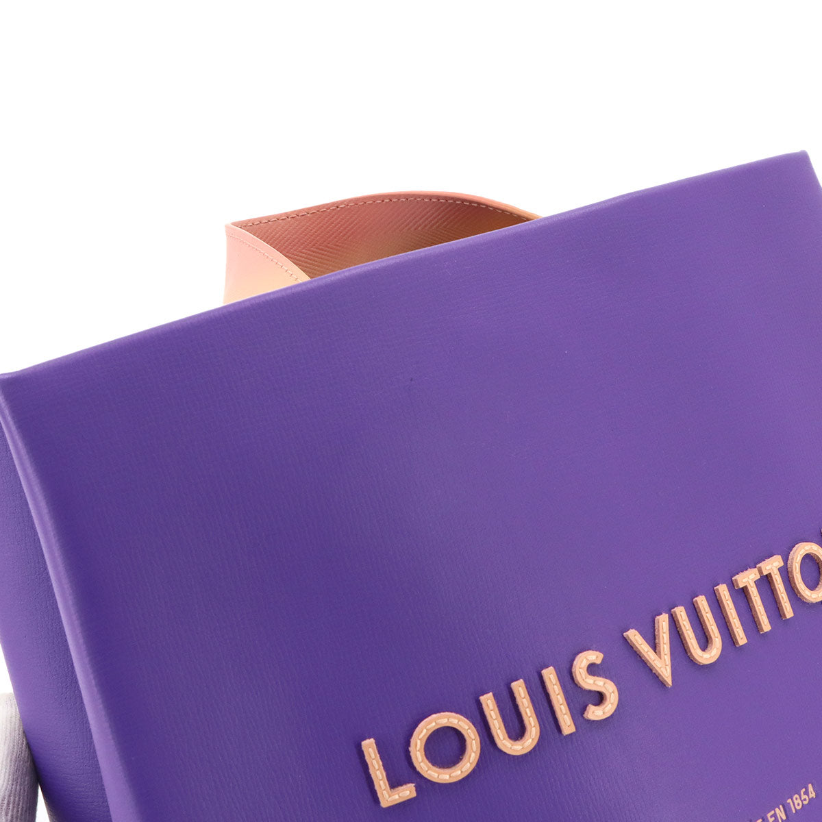 LOUIS VUITTON Shopper Tote MINI 2way Shoulder Bag Leather Pink M15239