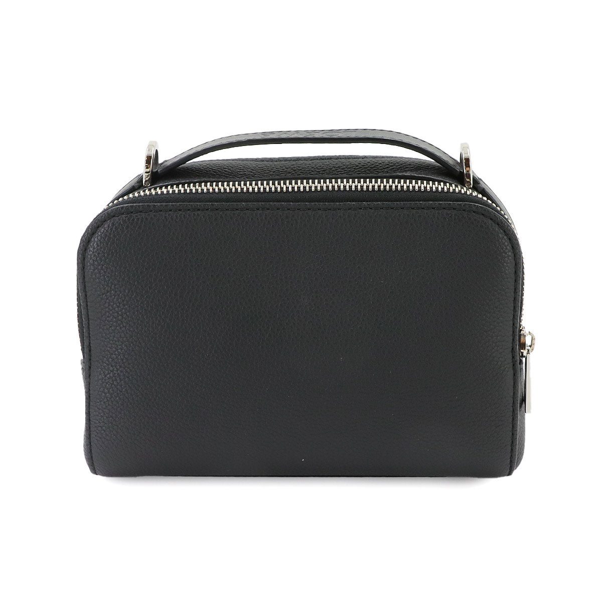 Mini crossbody camera Bag Hand Shoulder Bag Leather Black Anagram