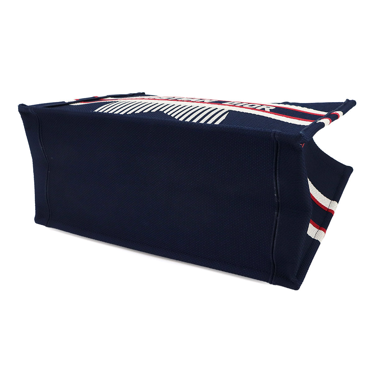Alps Book Tote Medium Bag Canvas Navy Purse