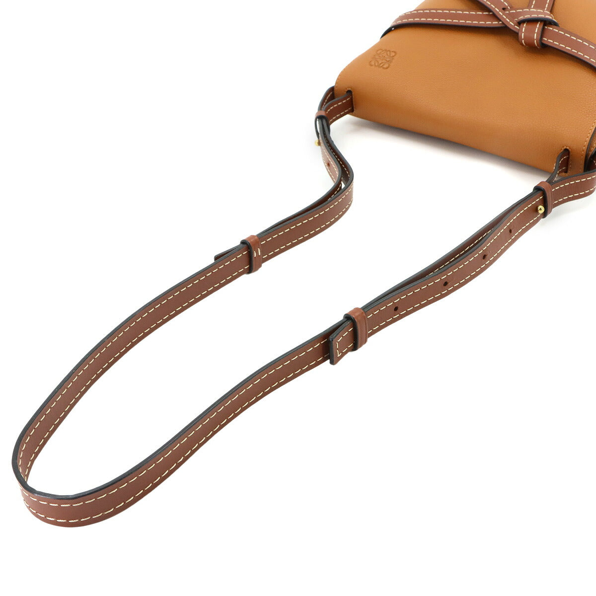 Gate Bag Small Shoulder Bag Leather Brown 90347676