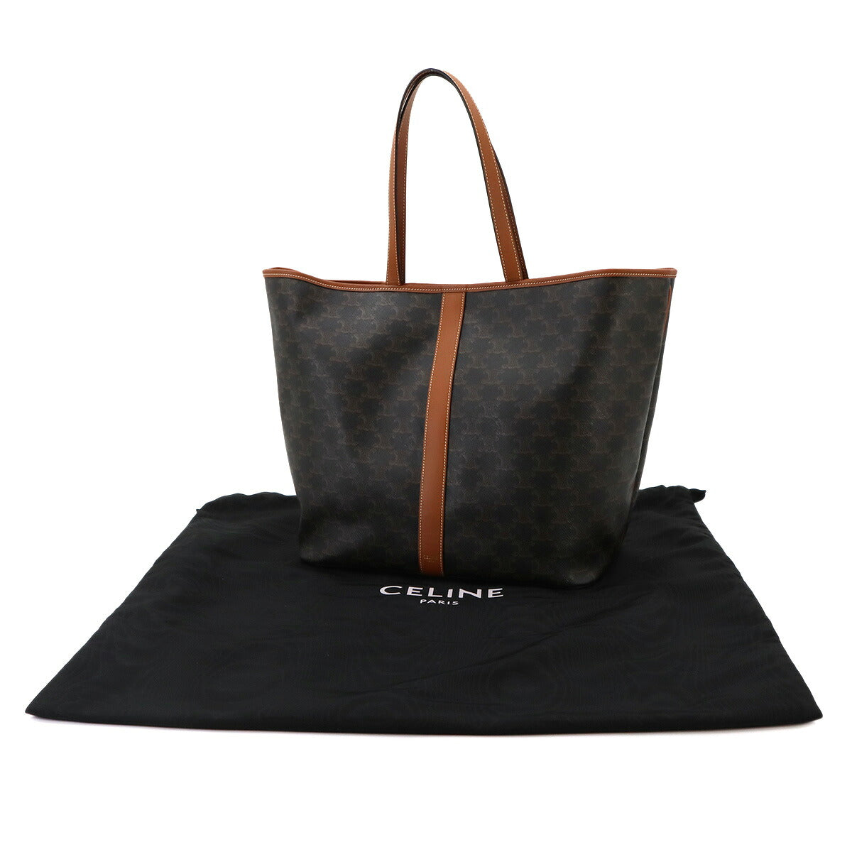 Triomphe Medium Cabas Tote Bag 115072CAS Purse