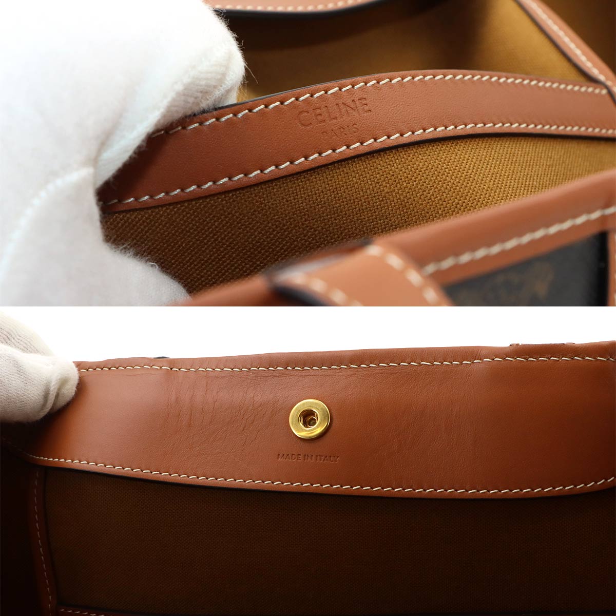 Triomphe Medium Cabas Tote Bag 115072CAS Purse