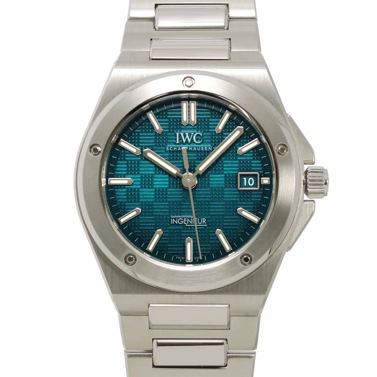 Ingenieur Automatic 40 IW328903 Date Green Dial Mens Watch