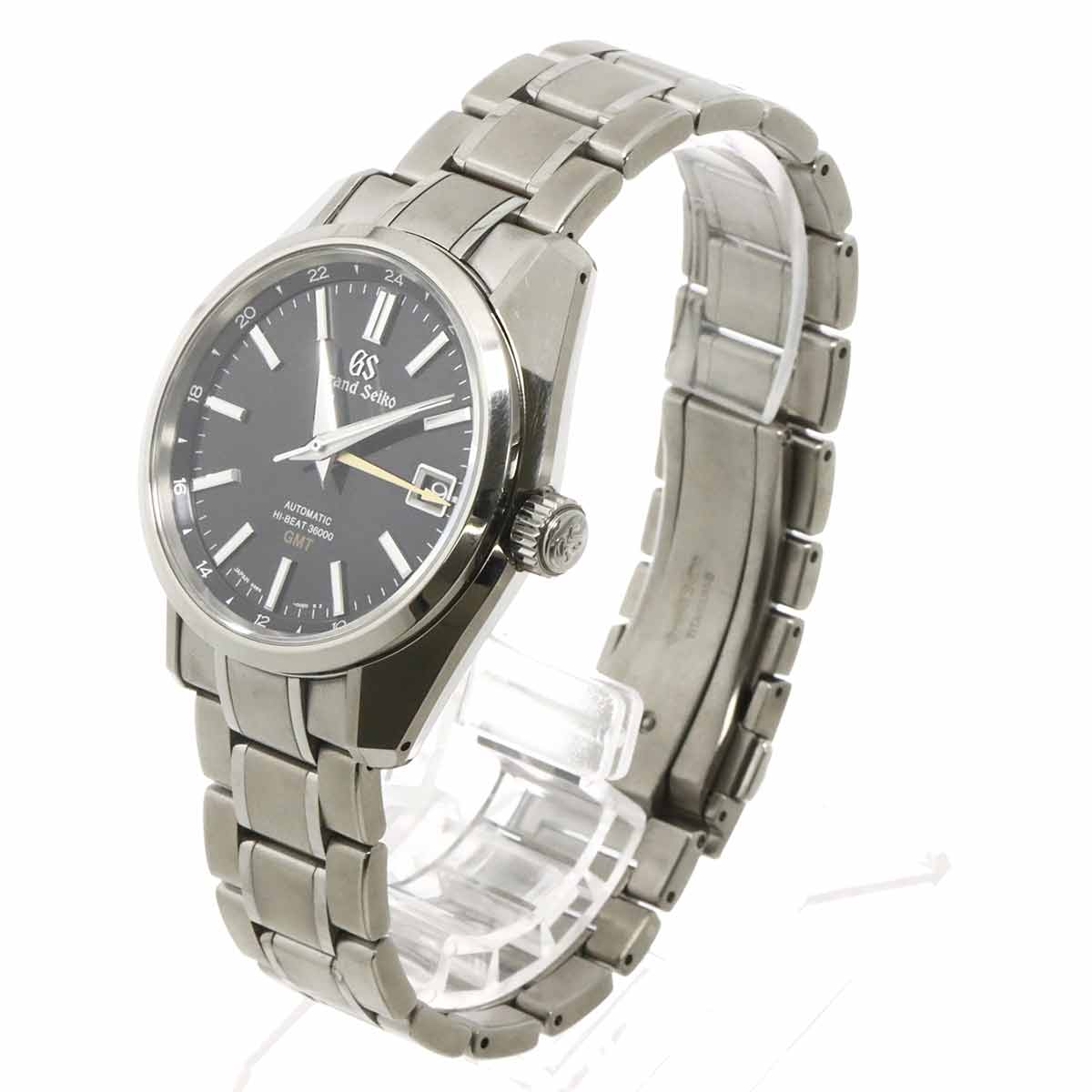 SBGJ213 9S86 00A0 Date Automatic Black Dial Mens Watch