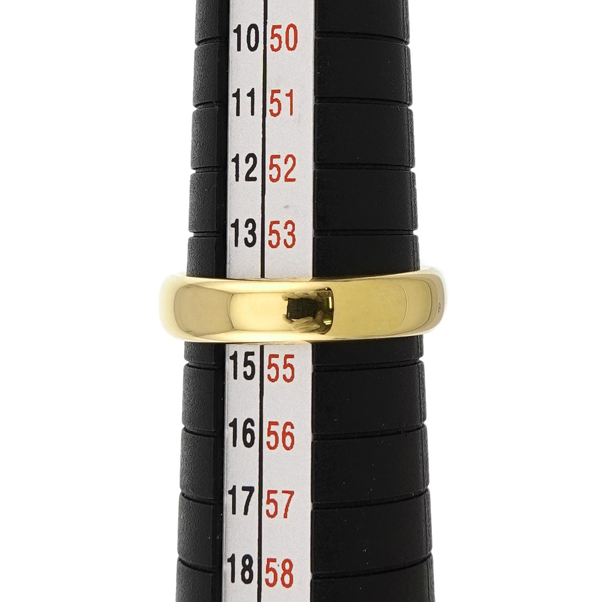 Forever Band Ring 18K Yellow Gold 750 Size 6.75(US)
