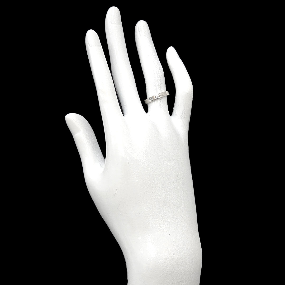 C de Ring Pt Platinum size48 4.75-5(US)