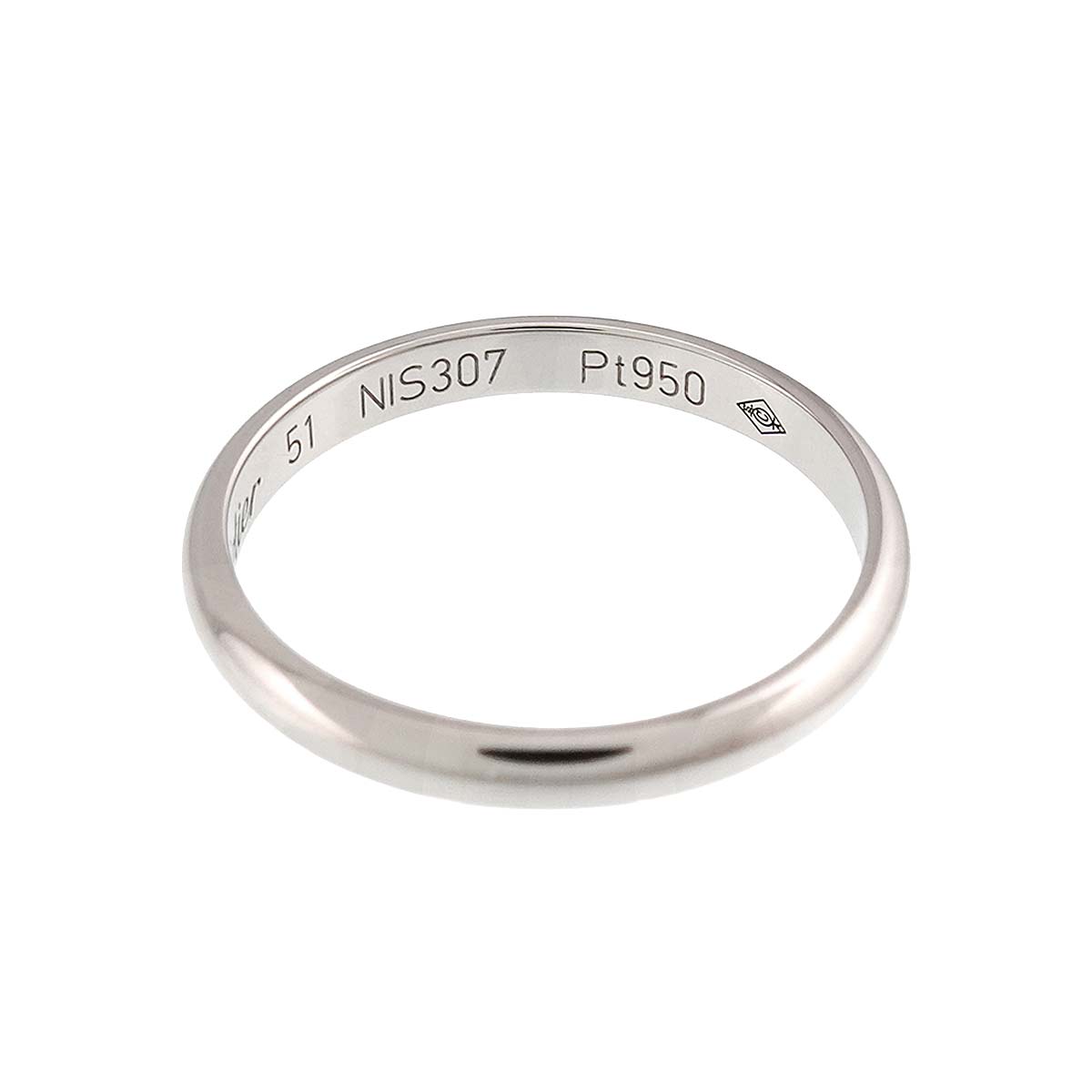 Classic Ring Platinum Size51 5.5-5.75(US)