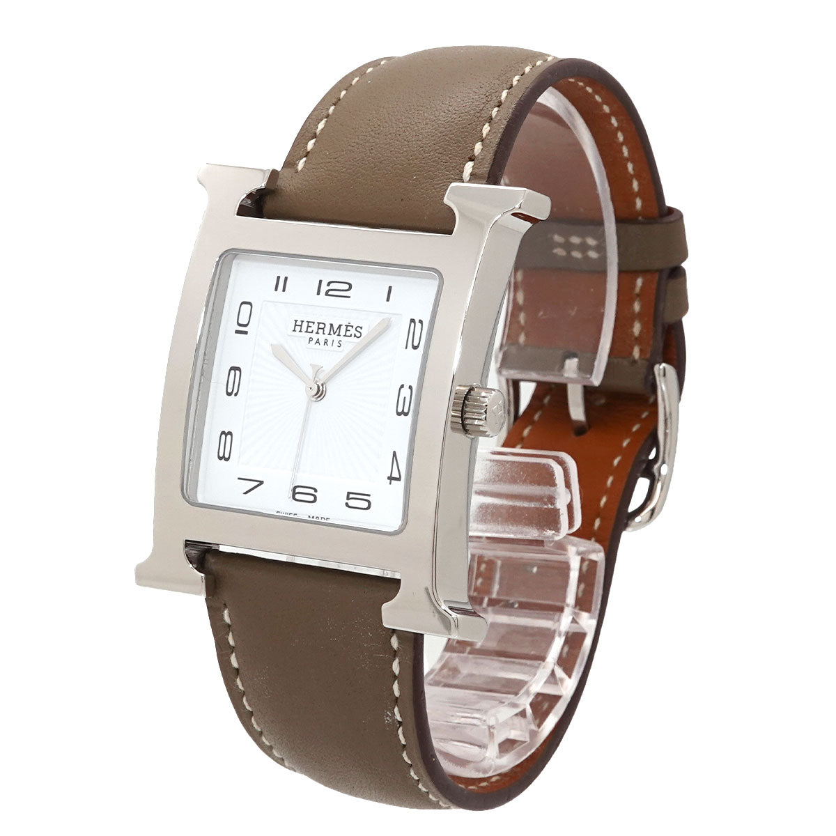 H Watch HH1 810 Quartz White Dial Mens Watch