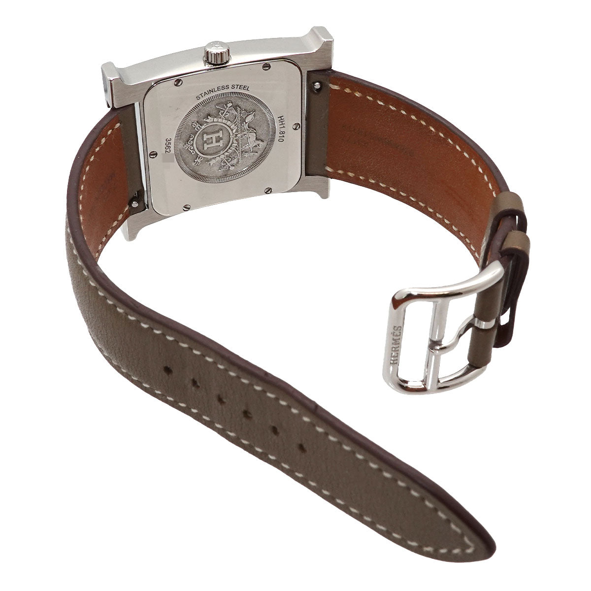 H Watch HH1 810 Quartz White Dial Mens Watch
