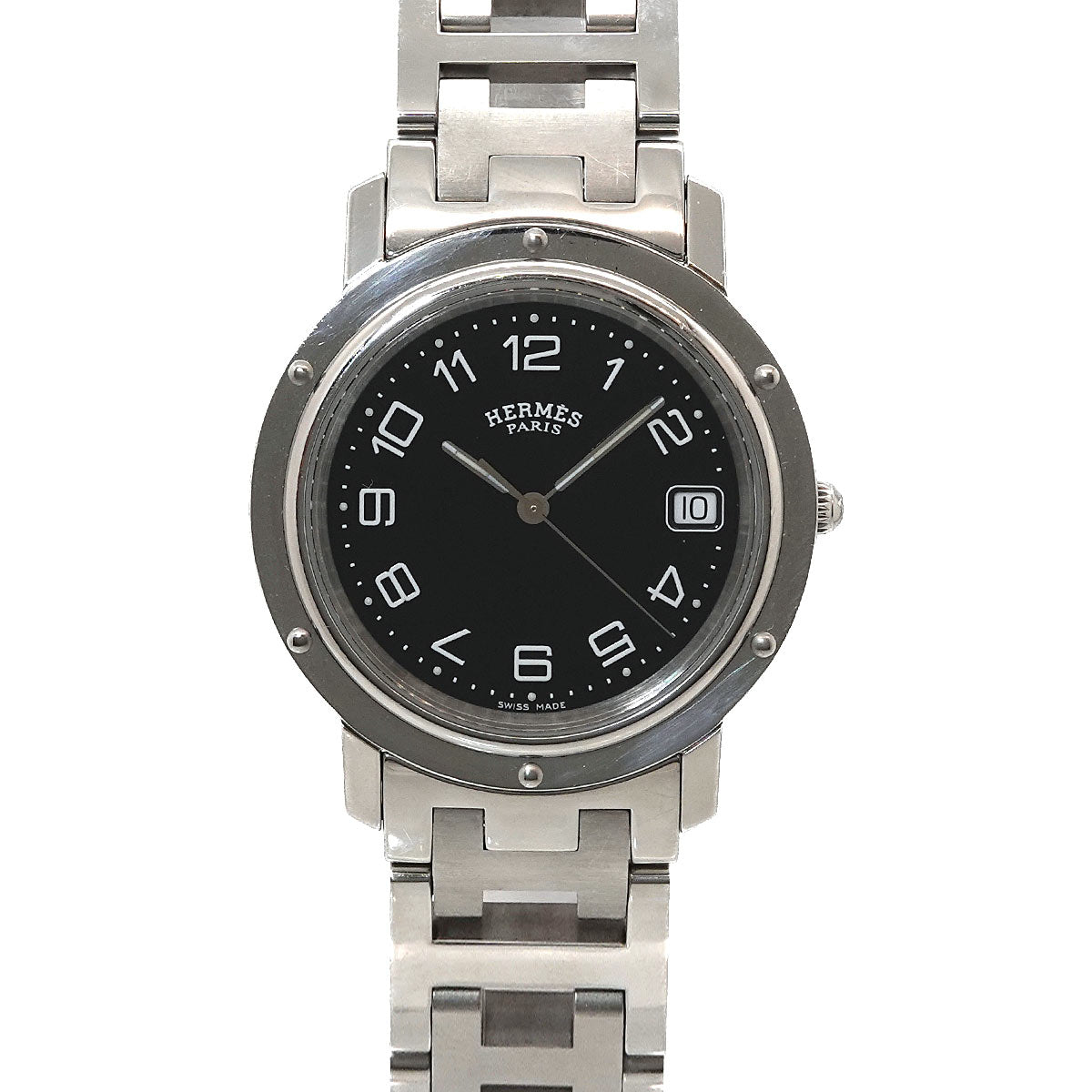 Clipper CL6 710 Quartz Black Dial Date Mens Watch