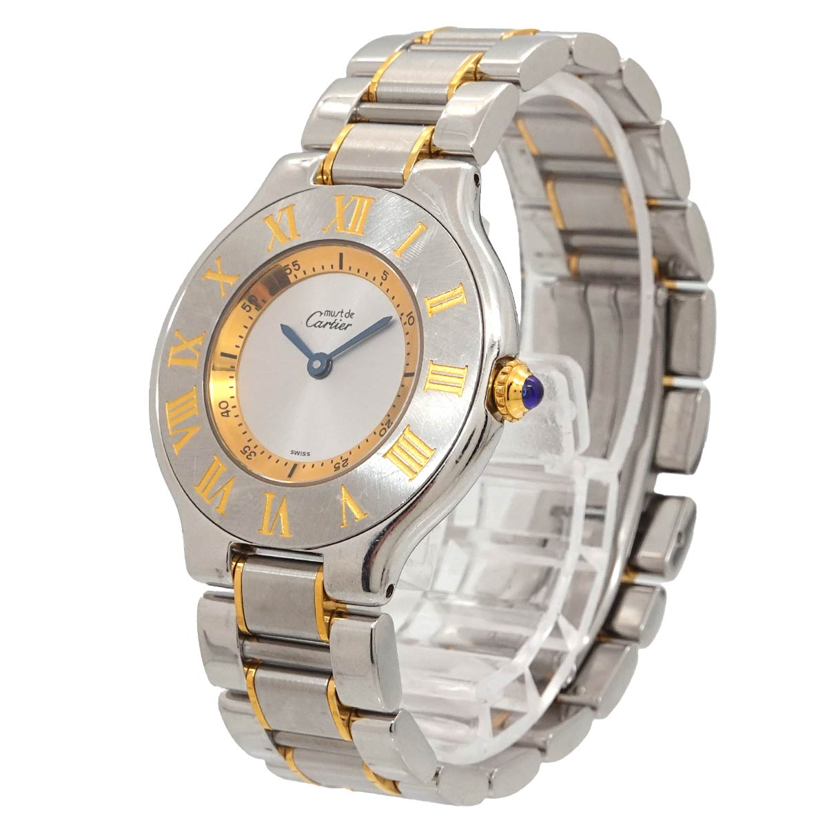 Must 21 Van Thian W10072R6 Quartz Silver Dial Boys Watch