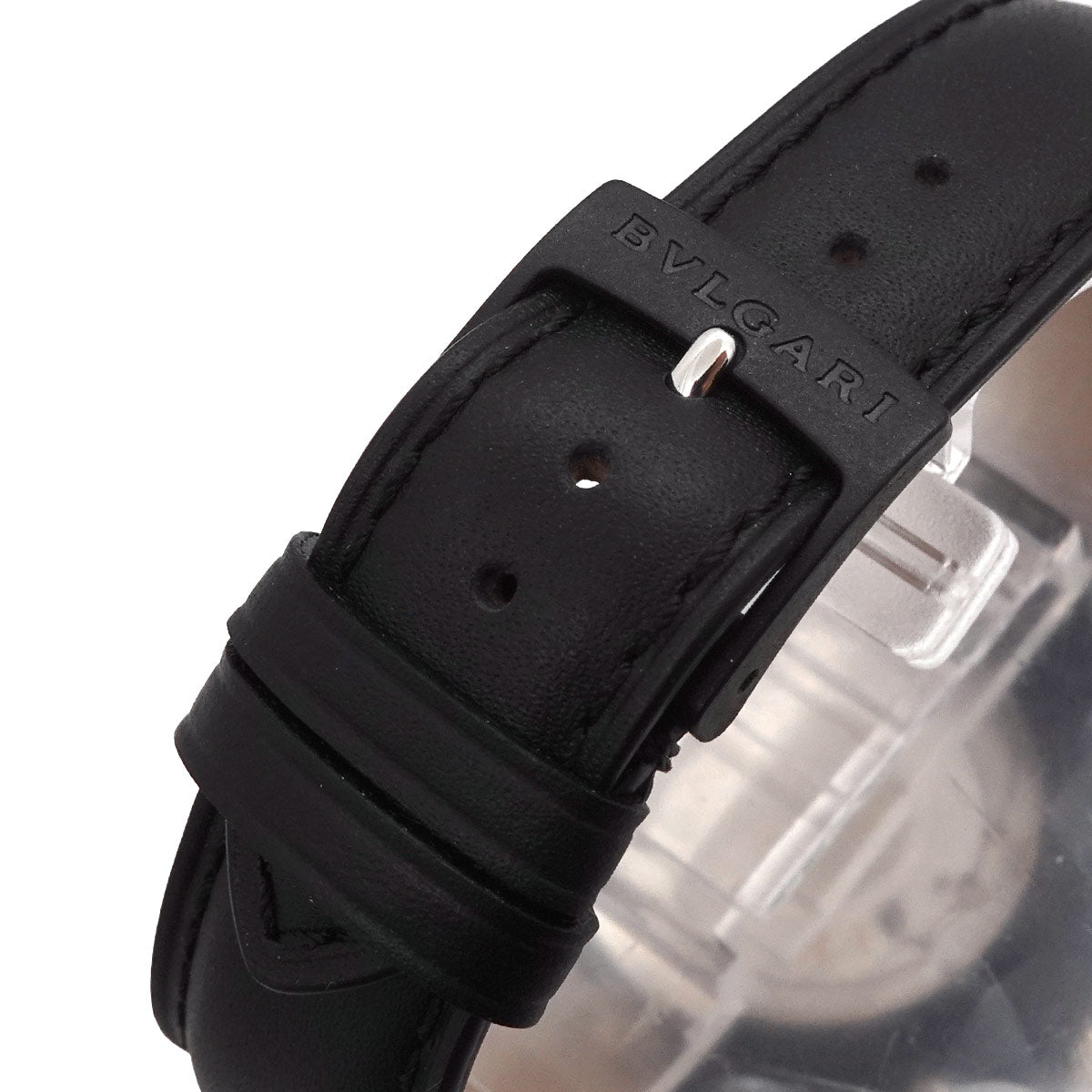 BVLGARIBVLGARI Carbon BB40CL Automatic Black Dial Mens Watch