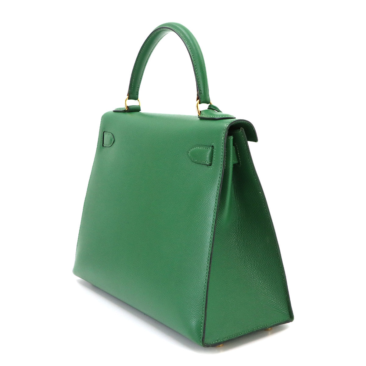 Kelly 28 Couchevel Epsom Vert Benghal Hand Shoulder Bag