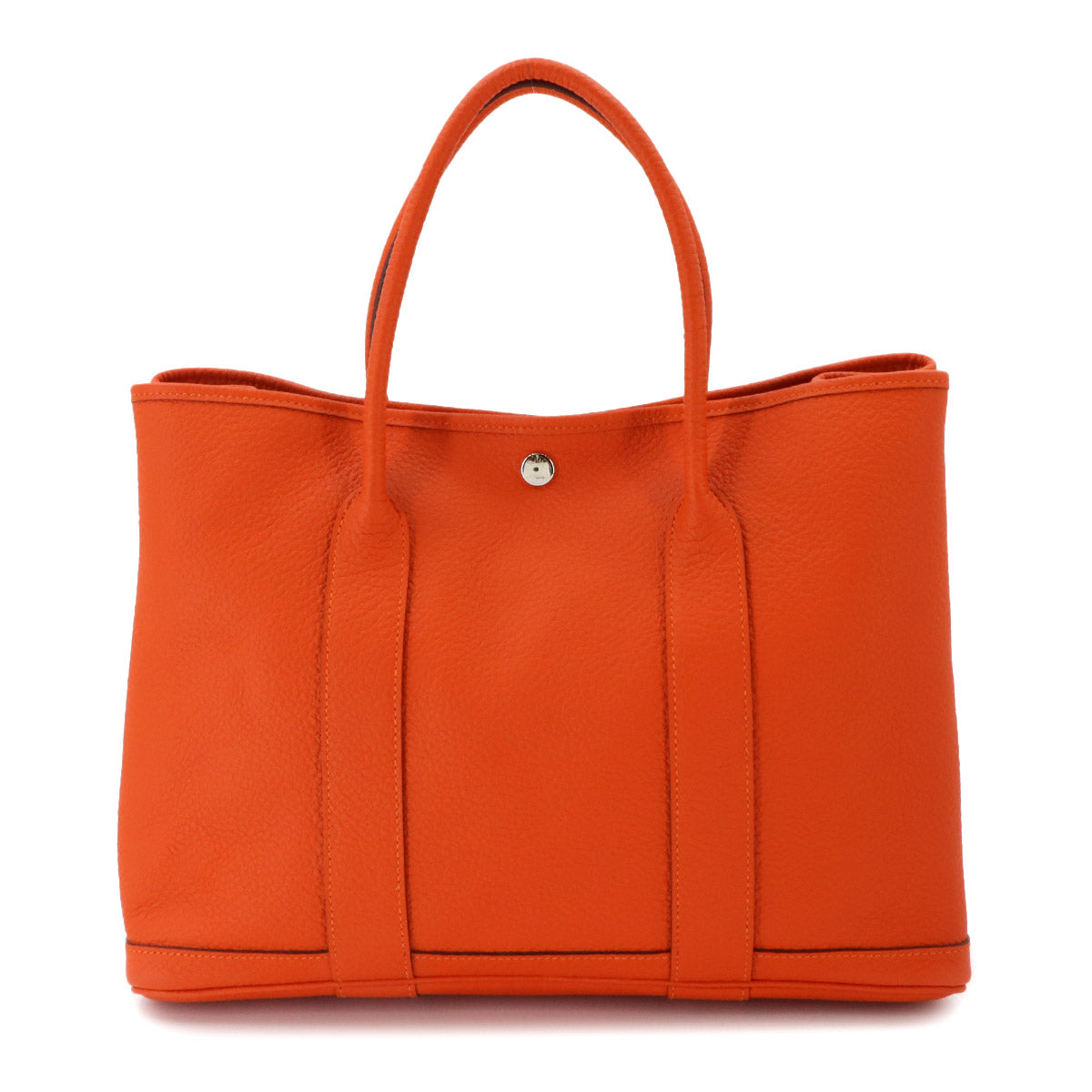 Garden Party PM Tote Bag Vache Country Feu Orange