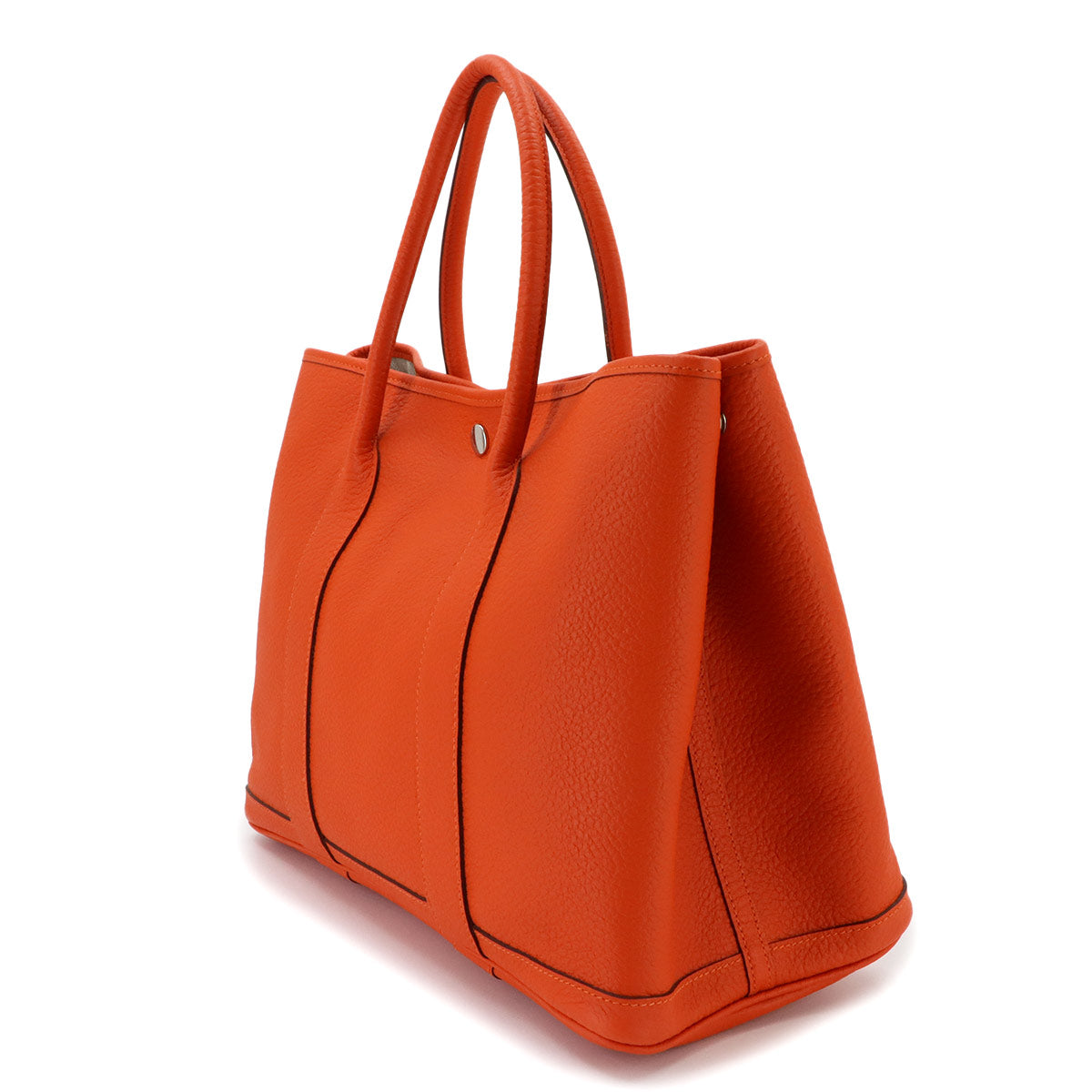 Garden Party PM Tote Bag Vache Country Feu Orange
