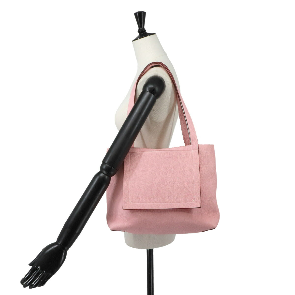 Cabasellier 31 Tote Bag Taurillon Clemence Rose sakura Pink