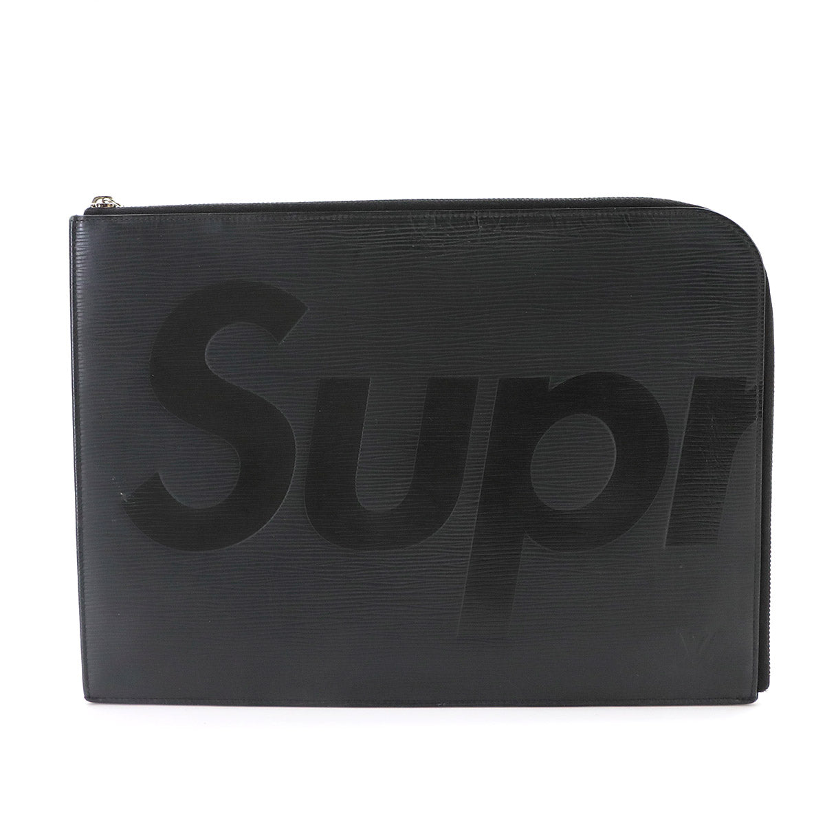 Supreme Epi Pochette Jour GM Clutch Bag Black M67754