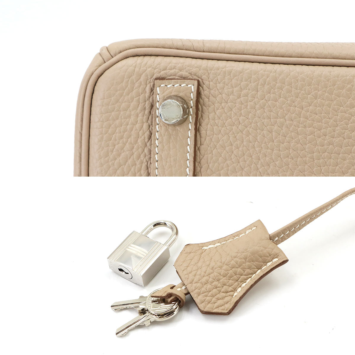 Birkin 30 Hand Bag Togo Argile Purse