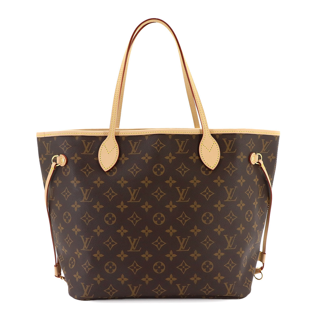 Monogram Neverfull MM Tote Bag Beige M46975 Purse