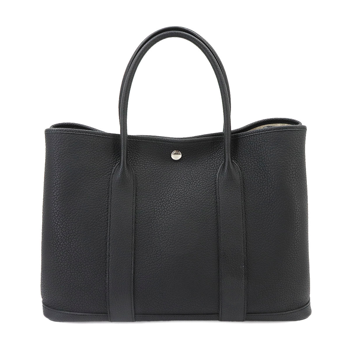 Garden Party PM Tote Bag Negonda Leather Black Purse